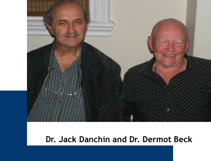 Dr. Jack Danchin and Dr. Dermot Beck